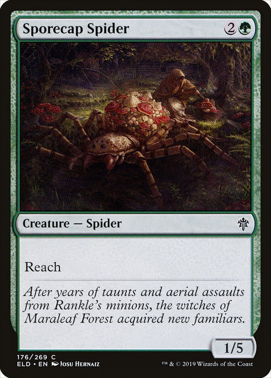 MTG Card Title: Sporecap Spider ELD/176