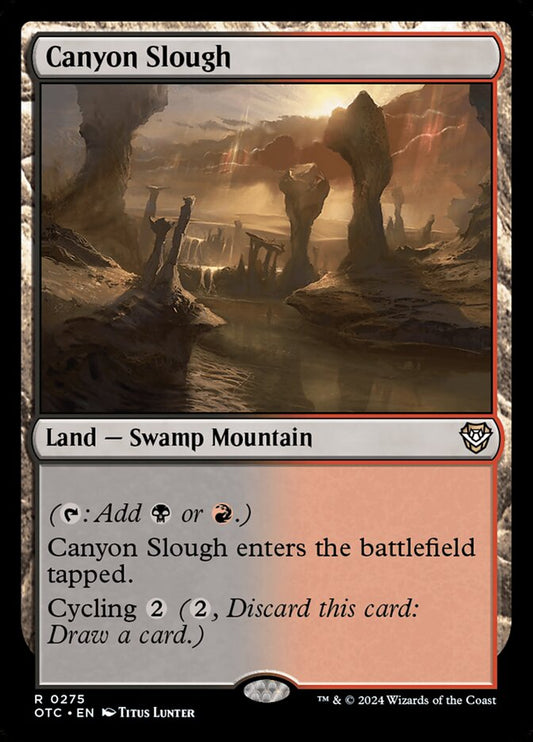 MTG Card Title: Canyon Slough OTC/275