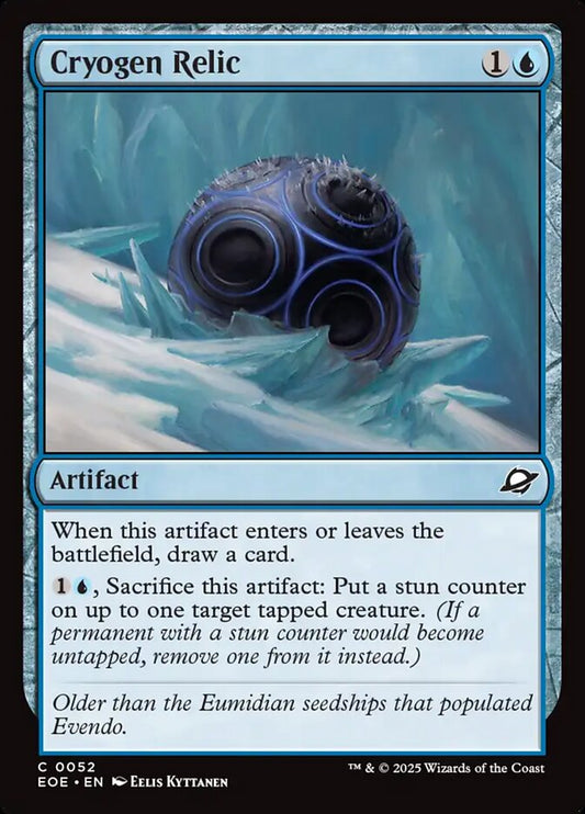 MTG Card Title: Cryogen Relic EOE/52