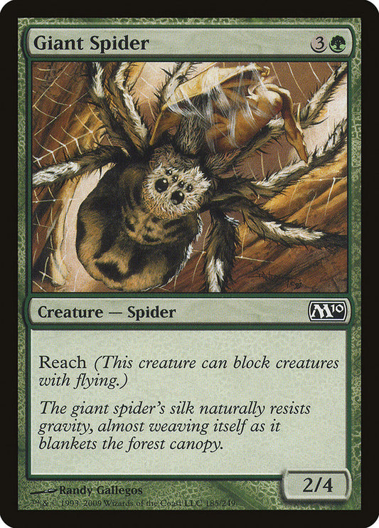 MTG Card Title: Giant Spider M10/185
