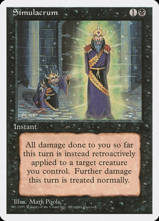 MTG Card Title: Simulacrum 4ED/161