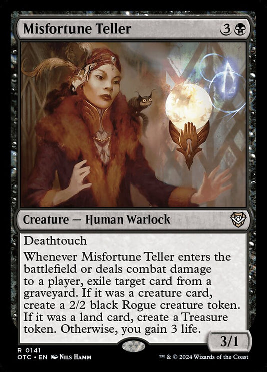 MTG Card Title: Misfortune Teller OTC/141