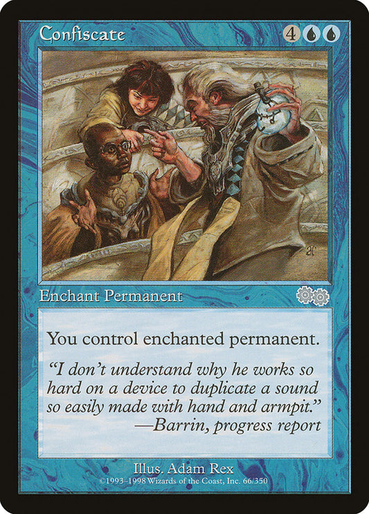 MTG Card Title: Confiscate USG/66