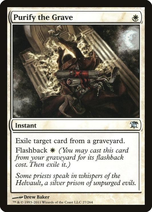 MTG Card Title: Purify the Grave ISD/27