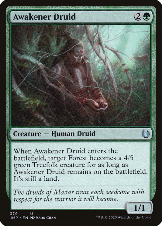 MTG Card Title: Awakener Druid JMP/379