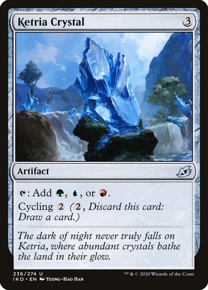 MTG Card Title: Ketria Crystal IKO/236