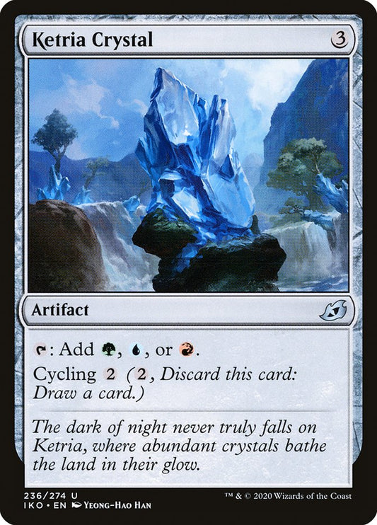 MTG Card Title: Ketria Crystal IKO/236