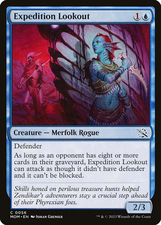 MTG Card Title: Expedition Lookout MOM/56