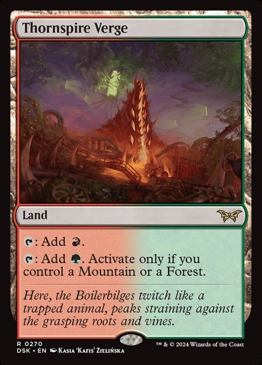 MTG Card Title: Thornspire Verge DSK/270