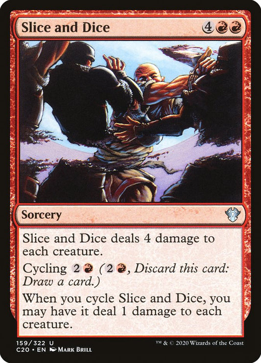 MTG Card Title: Slice and Dice C20/159