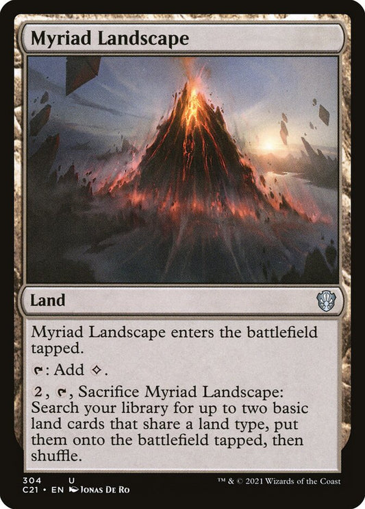MTG Card Title: Myriad Landscape C21/304