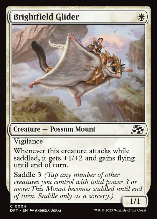 MTG Card Title: Brightfield Glider DFT/4