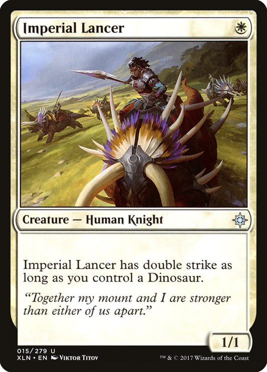 MTG Card Title: Imperial Lancer XLN/15