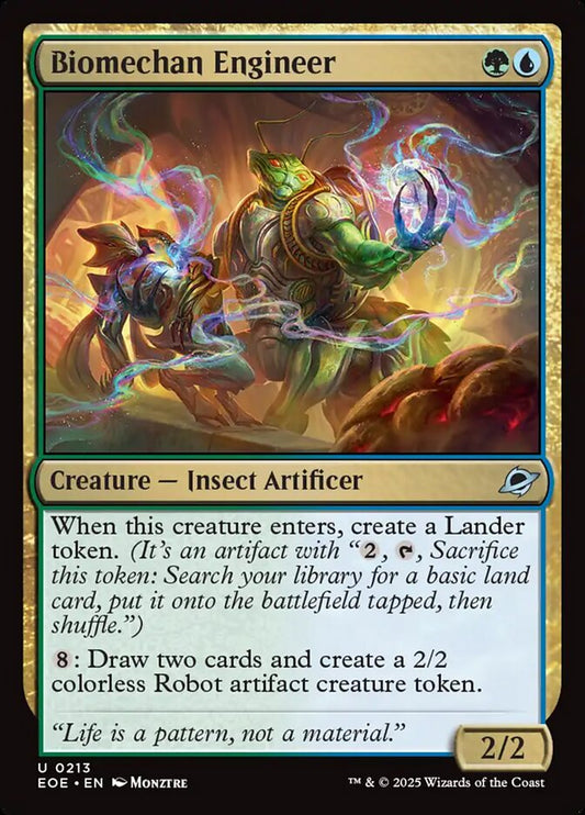 MTG Card Title: Biomechan Engineer EOE/213