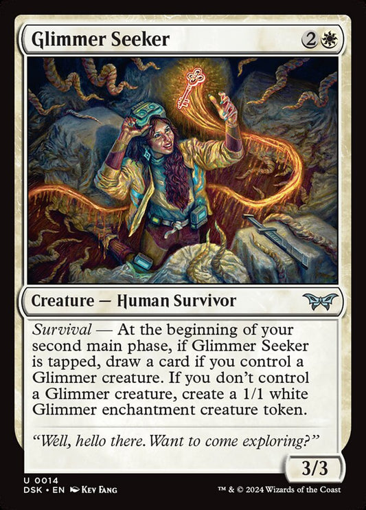 MTG Card Title: Glimmer Seeker DSK/14