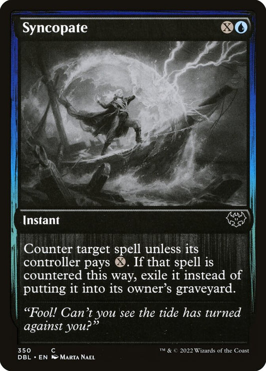 MTG Card Title: Syncopate DBL/350