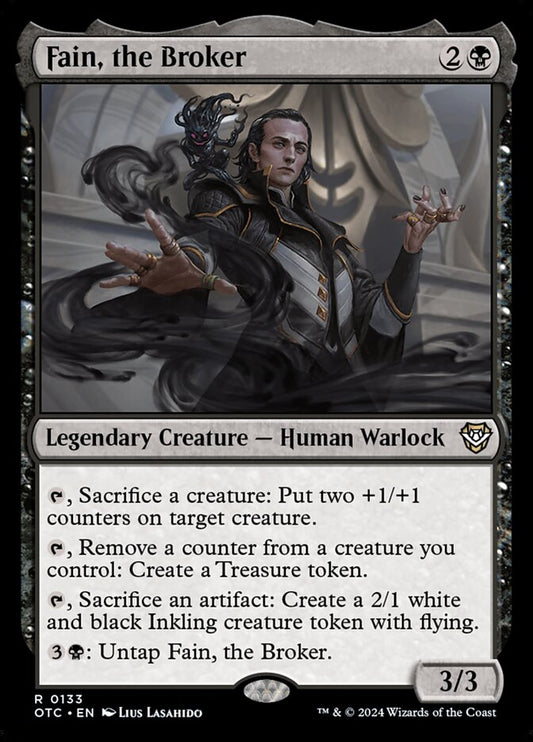 MTG Card Title: Fain, the Broker OTC/133