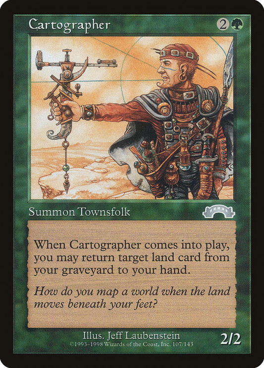 MTG Card Title: Cartographer EXO/107