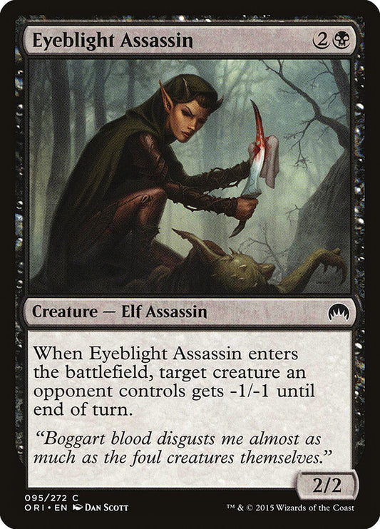 MTG Card Title: Eyeblight Assassin ORI/95