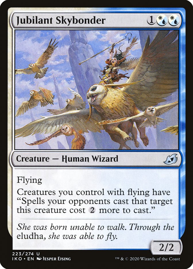 MTG Card Title: Jubilant Skybonder IKO/223