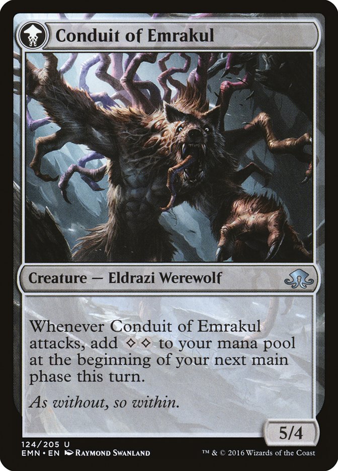 Conduit of Storms // Conduit of Emrakul EMN/124
