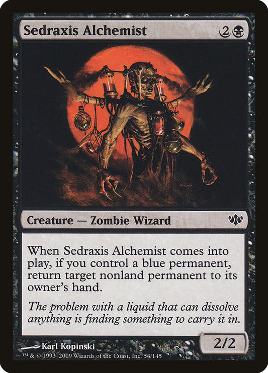 MTG Card Title: Sedraxis Alchemist CON/54