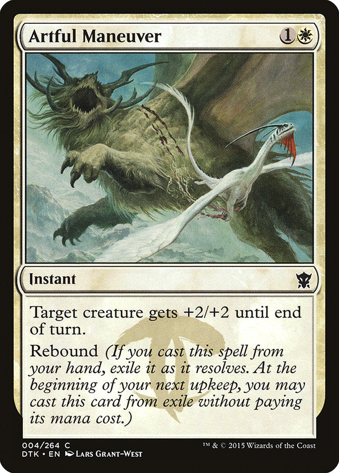 MTG Card Title: Artful Maneuver DTK/4