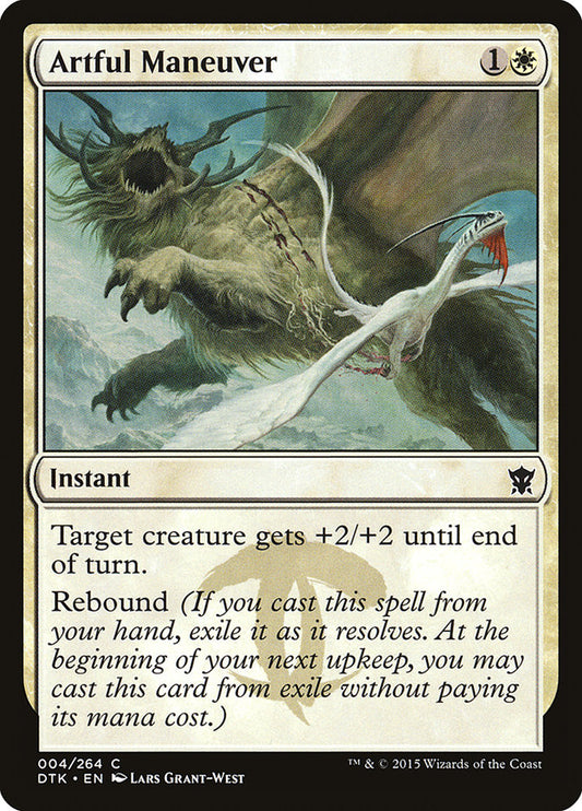MTG Card Title: Artful Maneuver DTK/4