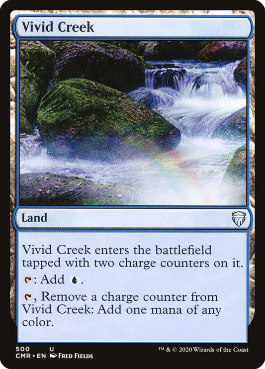 MTG Card Title: Vivid Creek CMR/500