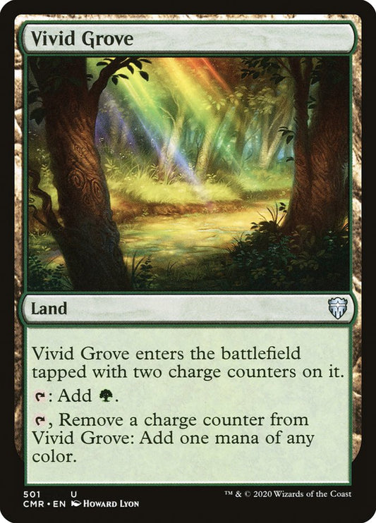 MTG Card Title: Vivid Grove CMR/501