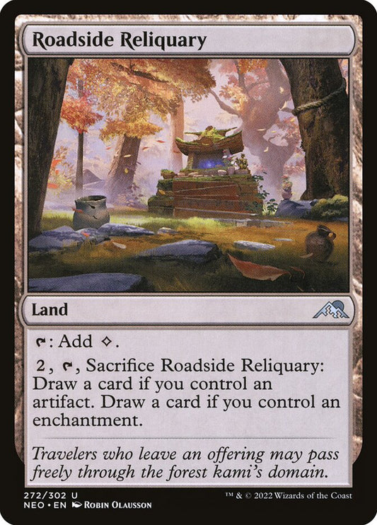 MTG Card Title: Roadside Reliquary NEO/272