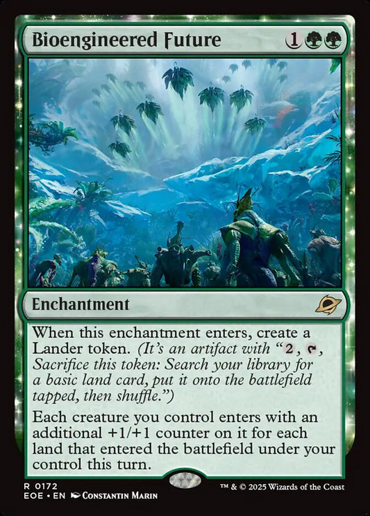 MTG Card Title: Bioengineered Future EOE/172