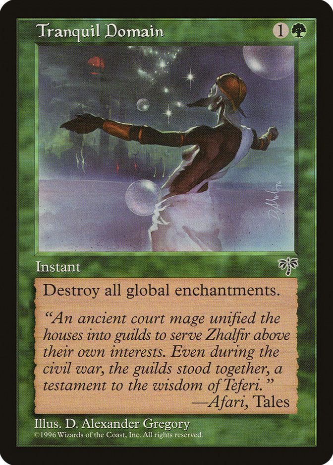 MTG Card Title: Tranquil Domain MIR/245