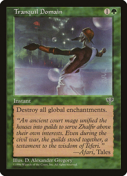 MTG Card Title: Tranquil Domain MIR/245