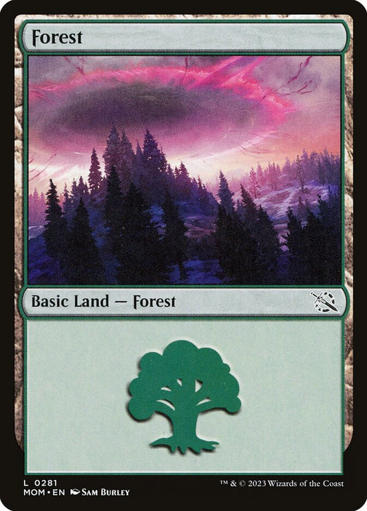 MTG Card Title: Forest MOM/281