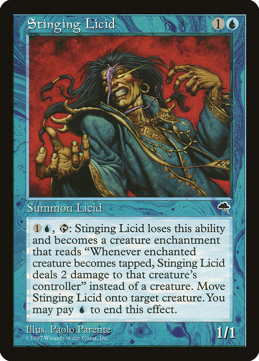 MTG Card Title: Stinging Licid TMP/91