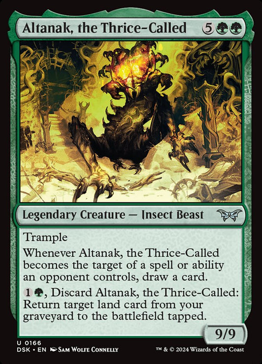 MTG Card Title: Altanak, the Thrice-Called DSK/166
