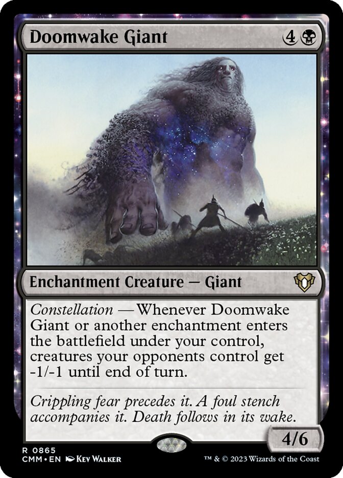 MTG Card Title: Doomwake Giant CMM/865