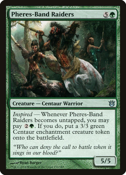MTG Card Title: Pheres-Band Raiders BNG/133