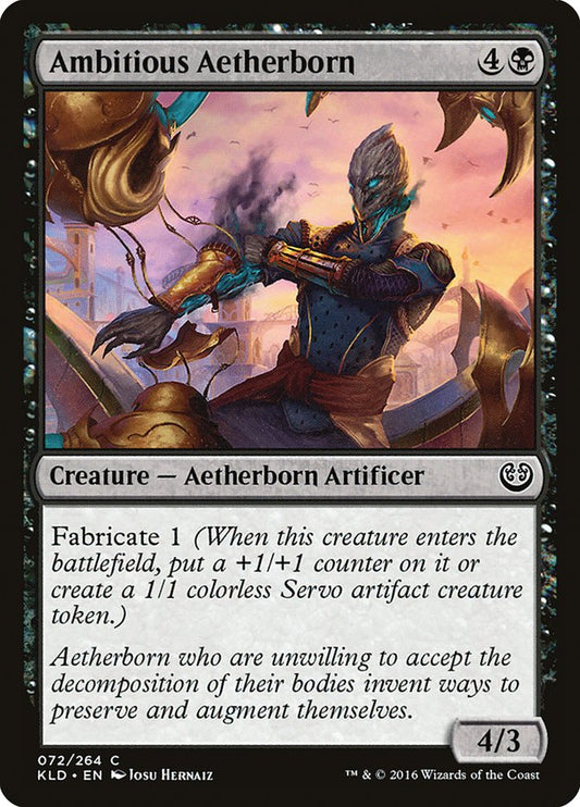 MTG Card Title: Ambitious Aetherborn KLD/72