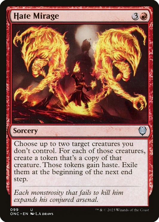 MTG Card Title: Hate Mirage ONC/99