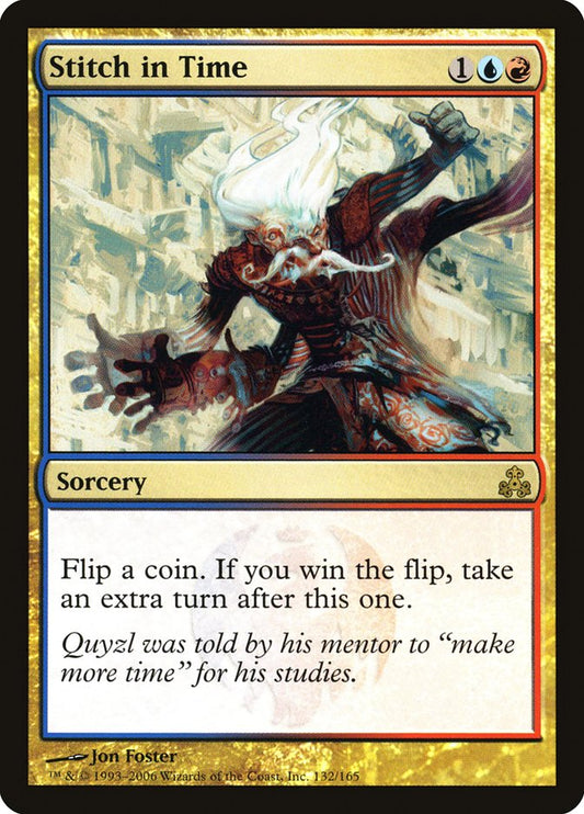 MTG Card Title: Stitch in Time GPT/132