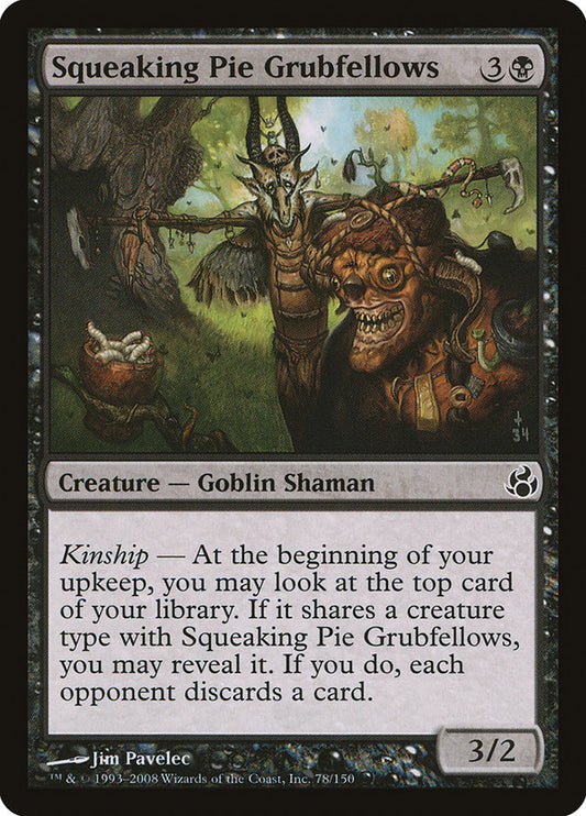 MTG Card Title: Squeaking Pie Grubfellows MOR/78