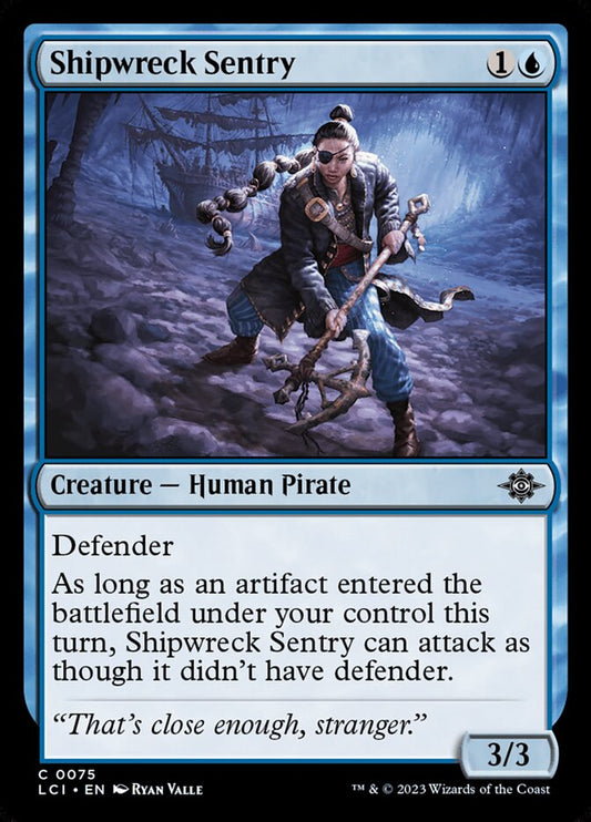 MTG Card Title: Shipwreck Sentry LCI/75