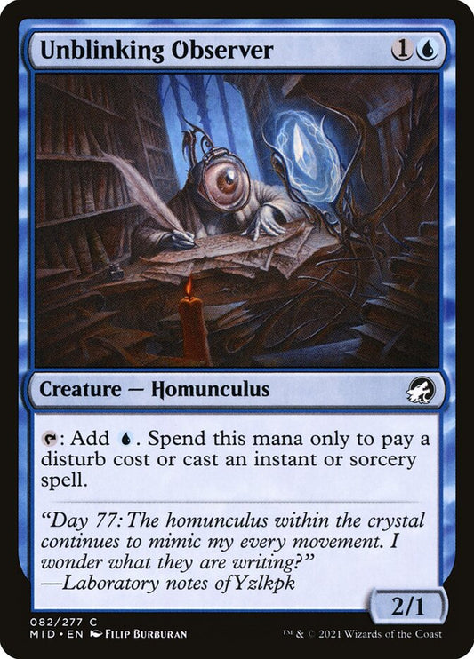 MTG Card Title: Unblinking Observer MID/82