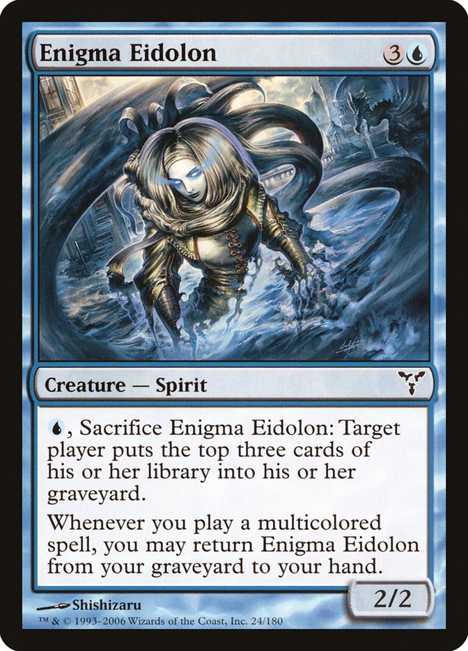 MTG Card Title: Enigma Eidolon DIS/24