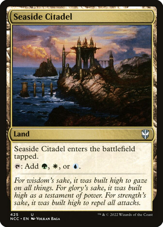 MTG Card Title: Seaside Citadel NCC/425