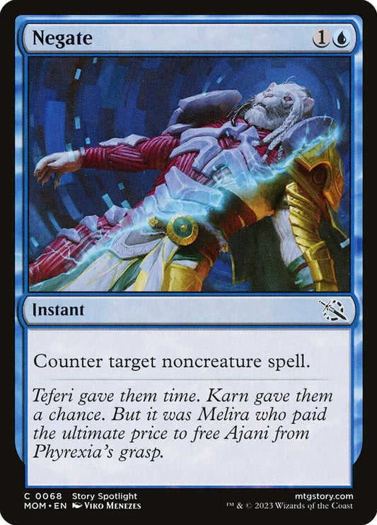 MTG Card Title: Negate MOM/68
