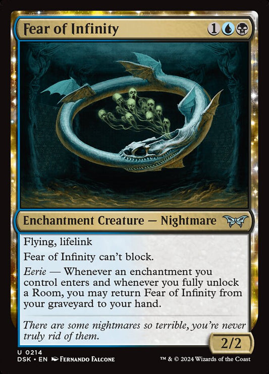 MTG Card Title: Fear of Infinity DSK/214