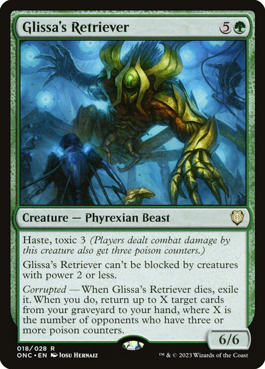 MTG Card Title: Glissa's Retriever ONC/18